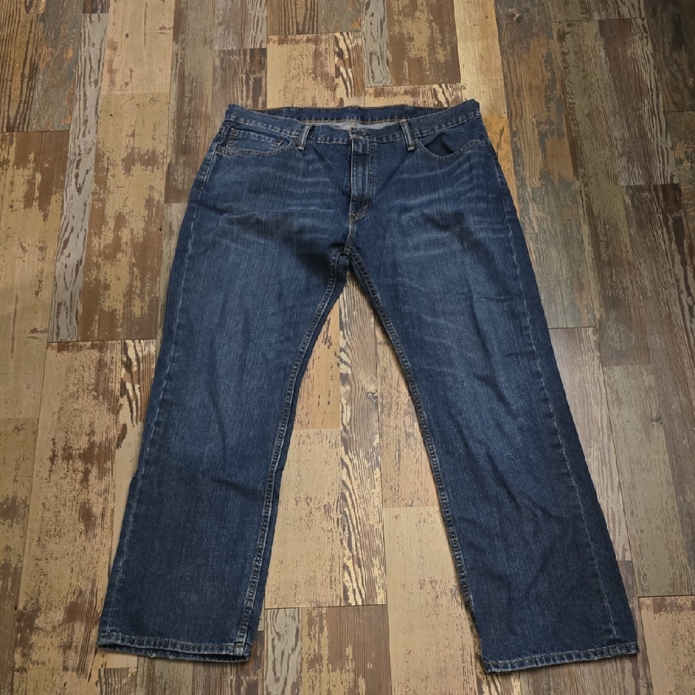 Levi's 559 Denim Blue Jeans Straight Leg Mens Size‎ 38/32